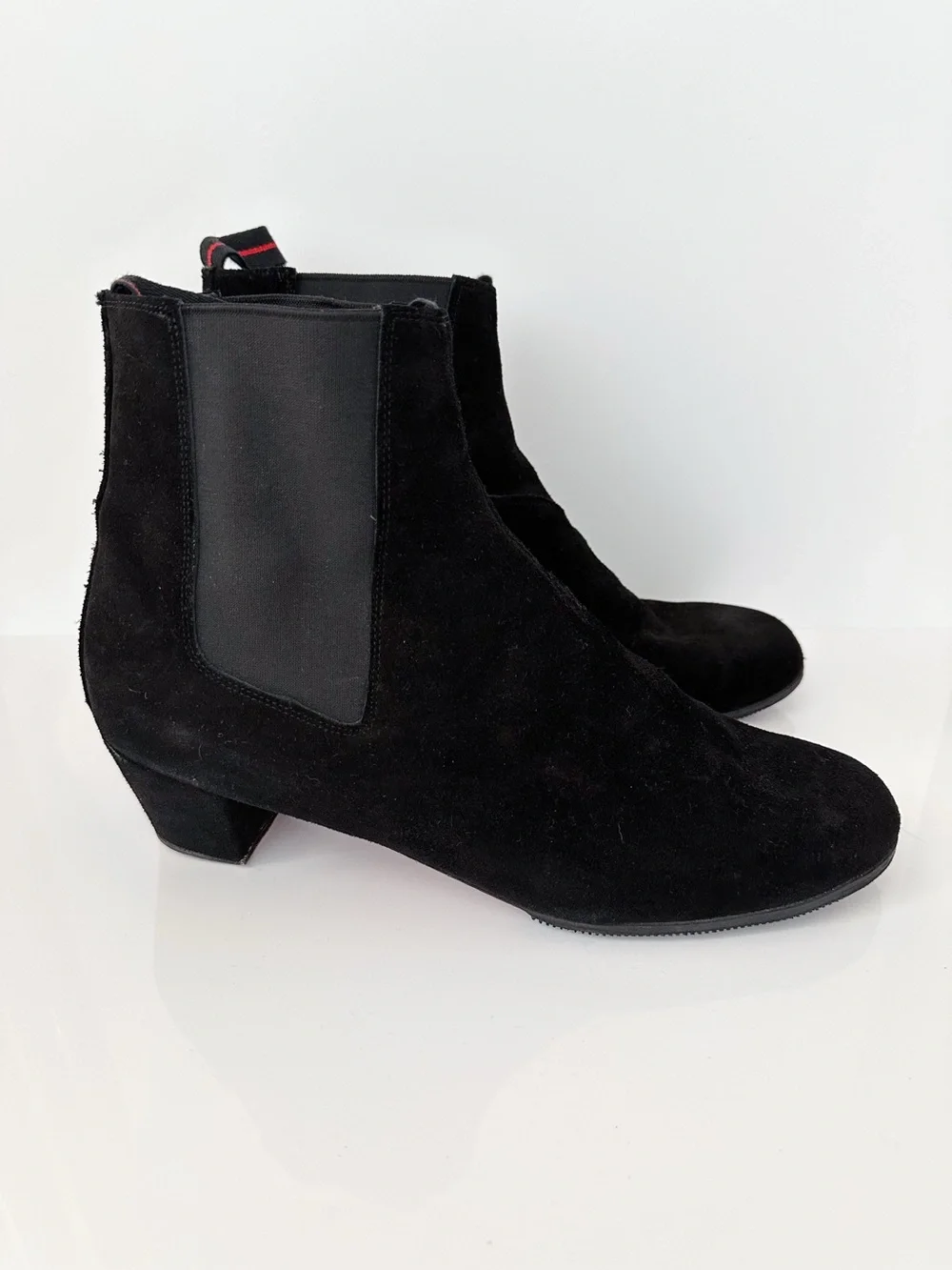 Miguelito Men's Folklorico Dance Boots Black Suede Size 30.5 Made in Mexico NWOT